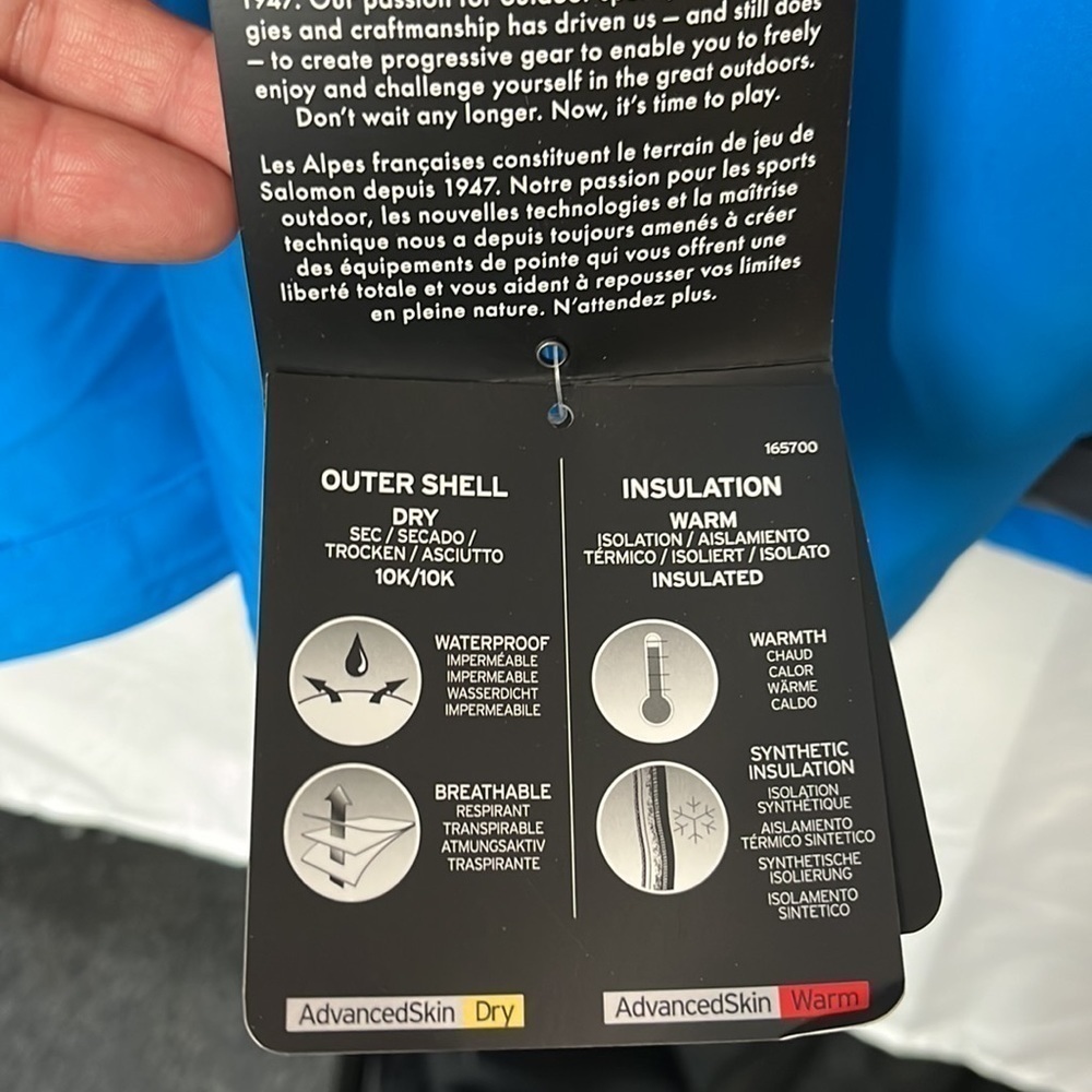 𝅺salomon speed jacket - Picture 6 of 10